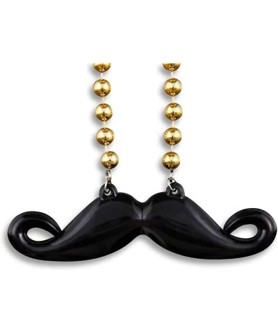 Hipster Mustache on Mardi Gras Bead Necklace (Set of 48) $51.02 Kids' Dress-Up Accessories