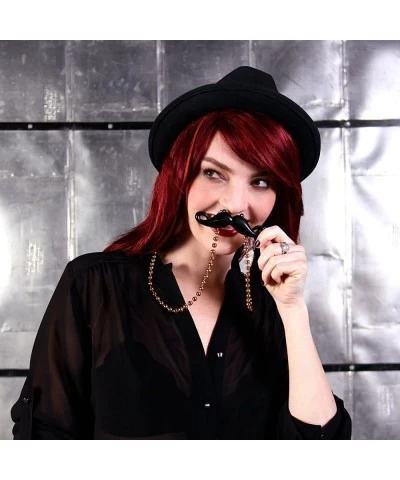 Hipster Mustache on Mardi Gras Bead Necklace (Set of 48) $51.02 Kids' Dress-Up Accessories