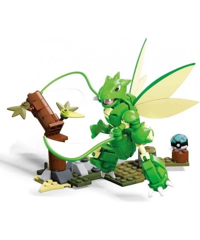 Pokemon Construx 188 Piece Building Set | Slashing Scyther $93.16 Toy Building Sets