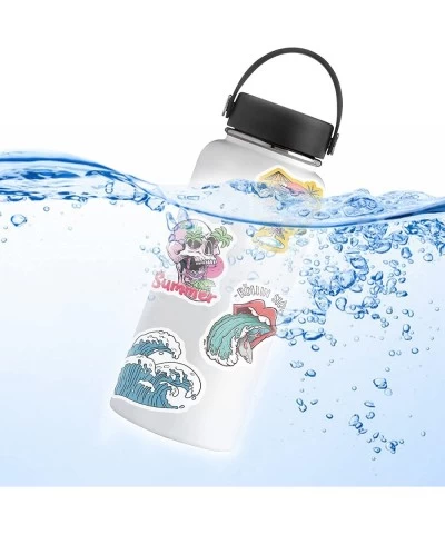 Surfing Stickers for Water Bottles Laptop Skateboard 50pcs Summer Beach Stickers for Kids Teens $12.46 Kids' Stickers