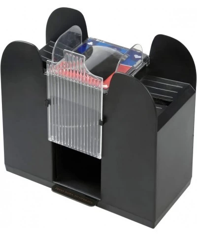 Premium Automatic Casino Card Shuffler - Battery Operated Holds 6 Standard Decks $36.65 Casino Equipment