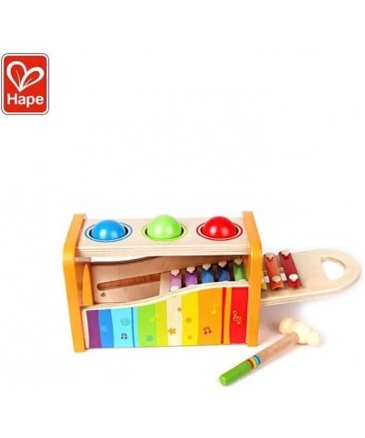 Pound & Tap Bench with Slide Out Xylophone - Award Winning Durable Wooden Musical Pounding Toy for Toddlers $33.65 Early Deve...