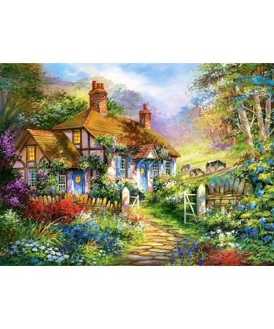 "Forest Cottage Puzzle (3000 Piece) $60.43 Jigsaw Puzzles