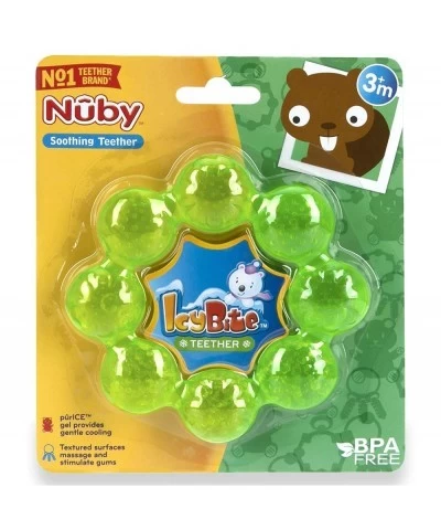 IcyBite Soother Ring Teether Colors May Vary 1 Count $14.31 Baby Teether Toys