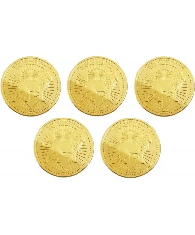 John-W Continental Gold Coin - Blood Oath Marker Black Metal Collecting Coin - Halloween Cosplay Prop (5 PCS Gold Coin) $46.6...