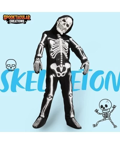 Child Boy Scary creepy skeleton costume (Small (5-7yr)) $32.66 Kids' Costumes