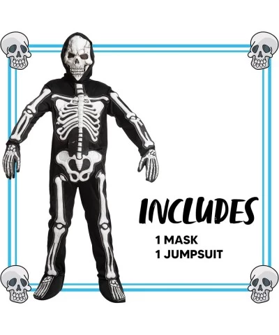 Child Boy Scary creepy skeleton costume (Small (5-7yr)) $32.66 Kids' Costumes