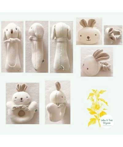 Baby First Friends Stuffed Animals (Puppy & Baby Rabbit Rattle Set) Attachment Doll for Baby $34.53 Plush Figure Toys