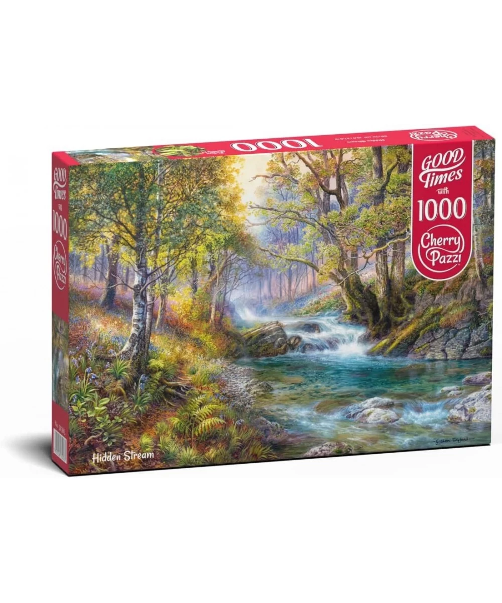 Hidden Stream Puzzle - 1000 Piece Premium Jigsaw Puzzle for Adults and Teens with Vivid Colors Modern Art Unique Gift Challen...