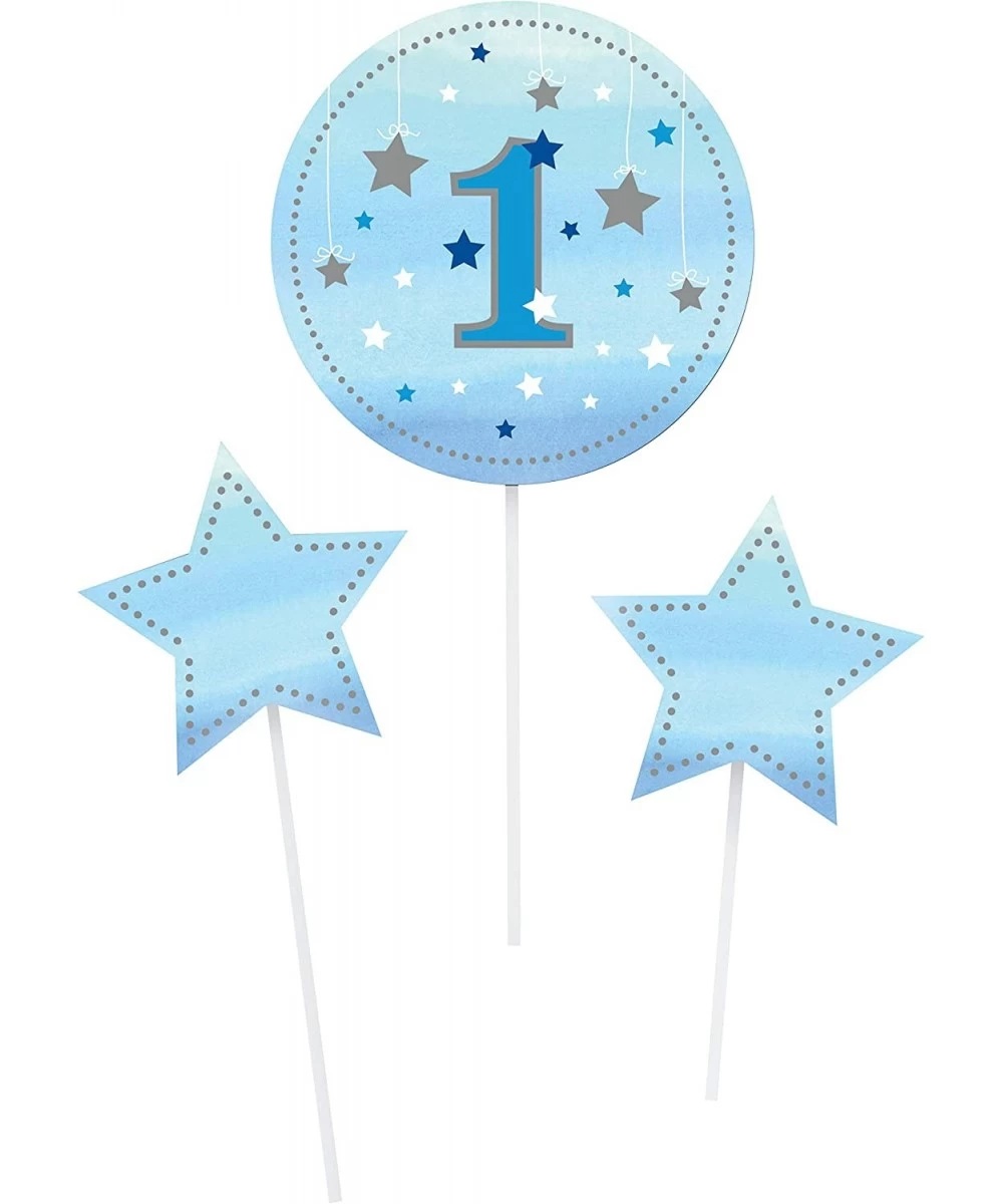 One Little Star Boy - Centrepiece Party Supplies Multicolor $15.60 Kids' Party Centerpieces