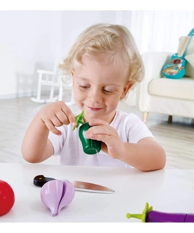 Garden Vegetables | Wooden Cooking Accessories for Kids Pretend Play Food Assortment of Ingredients for Toddlers Ages 3+ $30....