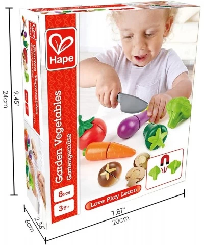 Garden Vegetables | Wooden Cooking Accessories for Kids Pretend Play Food Assortment of Ingredients for Toddlers Ages 3+ $30....