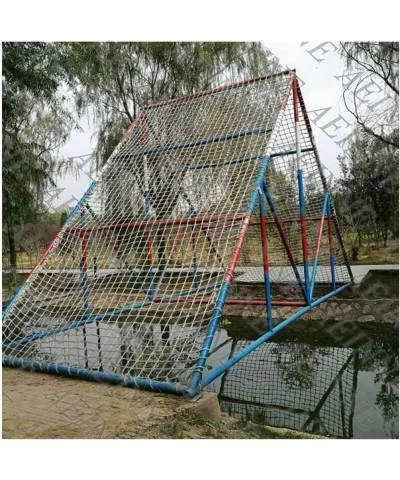 Cargo Net Climbing Rope Netting Climbing Net Climb Safety Rope Ladder for Kids Outdoor Play Playground Rock Equipment Swing S...