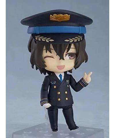 Nakahara Chuuya and Osamu Dazai Q Version Action Figures Toy with Accessories Movable Anime Figures Statue Toy Cartoon Charac...