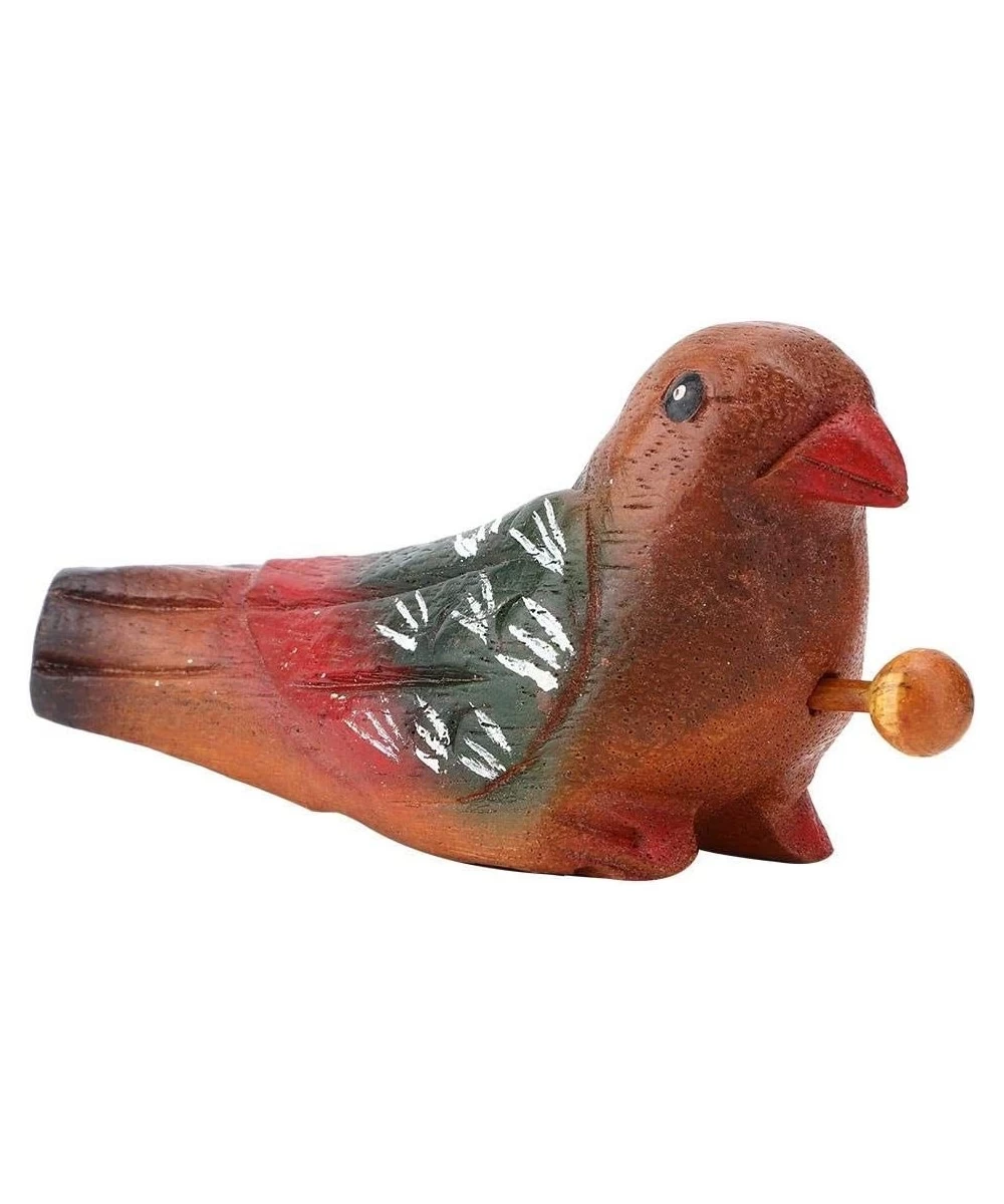 Kids Bird Calling Whistles Bird Call Toy Whistle Simulation Wooden Magpie Musical for Room Decor Simulating Bird's Singing $2...