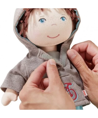 Lian 12" Soft Boy Doll with Brown Hair Blue Eyes and Embroidered Face (Machine Washable) $49.59 Dolls