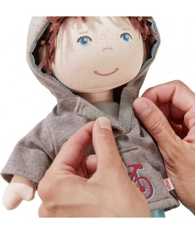 Lian 12" Soft Boy Doll with Brown Hair Blue Eyes and Embroidered Face (Machine Washable) $49.59 Dolls