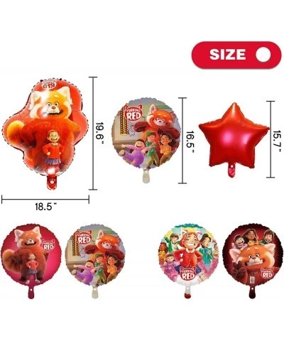 Red Panda Party Supplies - 10pcs Red Panda Party Favor Balloons - Turning Red Party Decorations for Boys and Girls - Premium ...