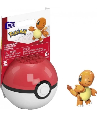 Construx Pokemon Charmander Construction Set Building Toys for Kids [Amazon Exclusive] Red $27.12 Building & Construction Toy...