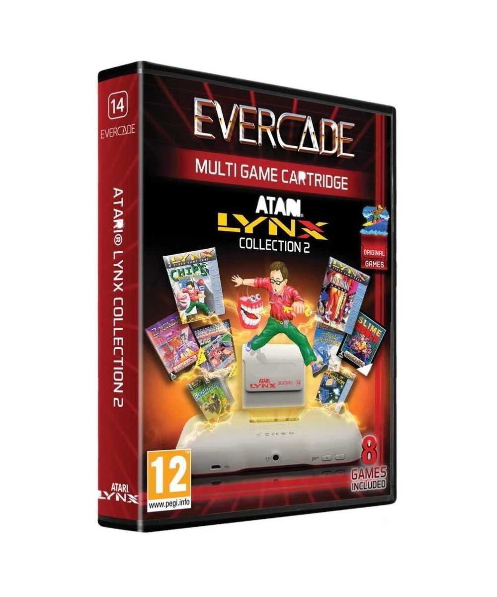 Evercade Lynx Cartridge 2 - Electronic Games $45.22 Kids' Handheld Games