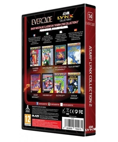 Evercade Lynx Cartridge 2 - Electronic Games $45.22 Kids' Handheld Games