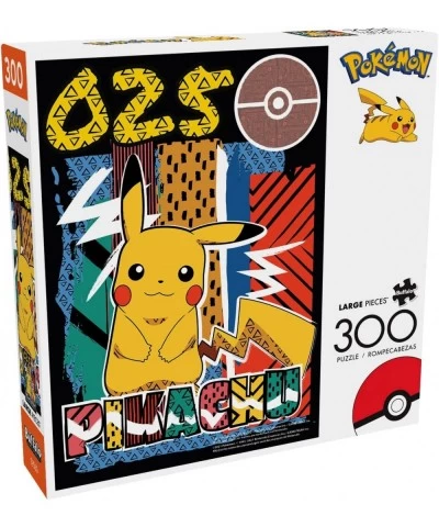 Pokemon - Pikachu Summer Pattern - 300 Large Piece Jigsaw Puzzle $23.01 Jigsaw Puzzles