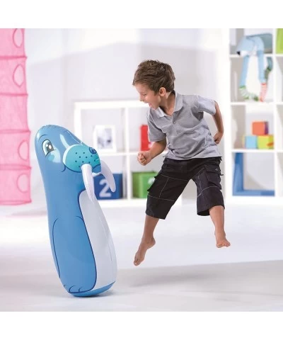 Up In and Over Inflatable Punching Bag for Kids - Free-Standing Bounce Back Punching Bag - Walrus Bop Bag $19.10 Children's O...