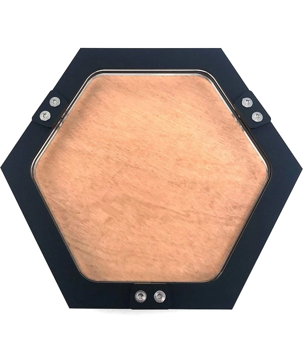 Mini Personal Size Hexagon Gaming Dice Tray-7"x5.5 $31.85 Game Accessories