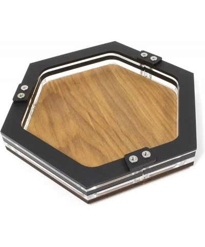 Mini Personal Size Hexagon Gaming Dice Tray-7"x5.5 $31.85 Game Accessories