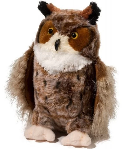 Einstein Great Horned Owl Plush Stuffed Animal $40.39 Stuffed Animals & Teddy Bears