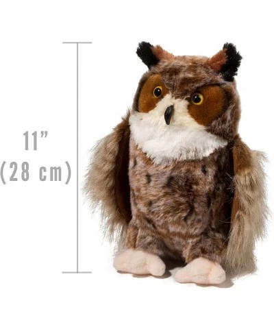 Einstein Great Horned Owl Plush Stuffed Animal $40.39 Stuffed Animals & Teddy Bears