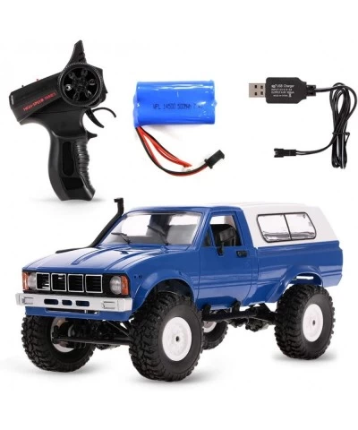 Rock Crawler RC Truck 4x4 Offroad 1:16 Scale Remote Control Truck 2.4Ghz with Led Headlight All Terrain RC Crawler Brushed RT...