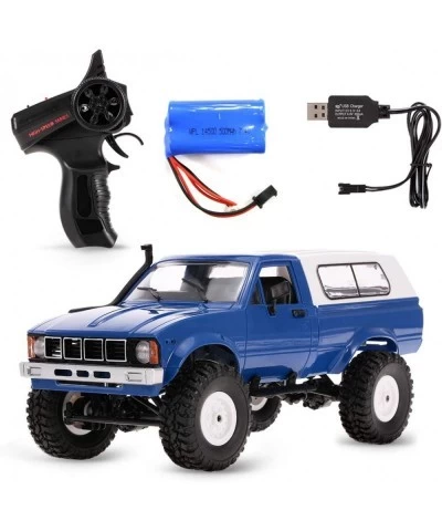 Rock Crawler RC Truck 4x4 Offroad 1:16 Scale Remote Control Truck 2.4Ghz with Led Headlight All Terrain RC Crawler Brushed RT...