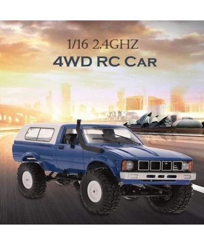 Rock Crawler RC Truck 4x4 Offroad 1:16 Scale Remote Control Truck 2.4Ghz with Led Headlight All Terrain RC Crawler Brushed RT...