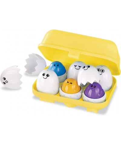 Peek N Peep Eggs Mentally Stimulating Employs Tactile Engagement Sorting/Stacking Toy for Toddlers Ages 12 Months and Older M...