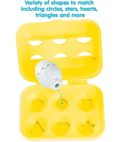 Peek N Peep Eggs Mentally Stimulating Employs Tactile Engagement Sorting/Stacking Toy for Toddlers Ages 12 Months and Older M...