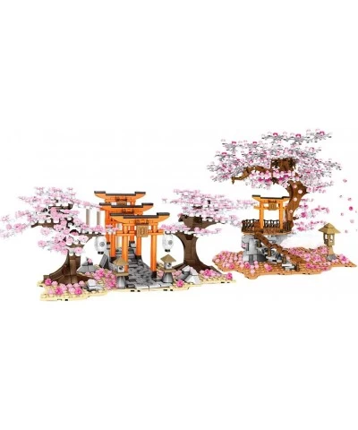 1814+Pieces Romantic Sakura Tree Building Bricks Cherry Blossom Building Blocks- Without Gift Box $89.61 Toy Building Sets