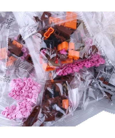 1814+Pieces Romantic Sakura Tree Building Bricks Cherry Blossom Building Blocks- Without Gift Box $89.61 Toy Building Sets