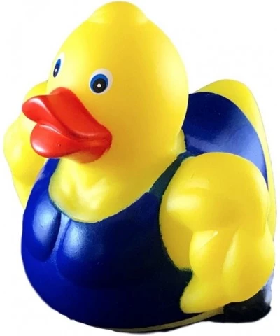 3" Bodybuilder Rubber Duck [Floats Upright] - Baby Safe Bathtub Bathing Toy $19.31 Bathtub Toys