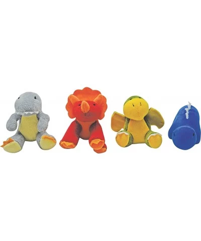 Dino Roars with Volcano Bag - Zip The Dino and Friends 4 Pack Plush Dinosaurs Set for Kids and Dino Lovers Comes with Volcano...