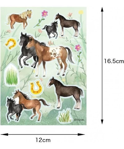 Horse Pony Birthday Party Favor Set (12 multi-point pencils 12 stampers 12 sticker sheets 12 small spiral notepads) Horse Par...