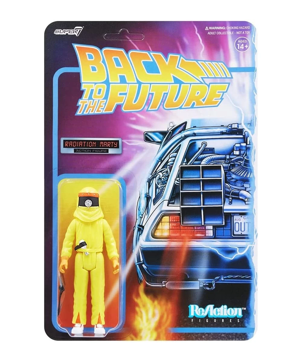 Back to The Future: Marty McFly (Radiation Suit) Reaction Figure Multicolor $29.54 Action Figures