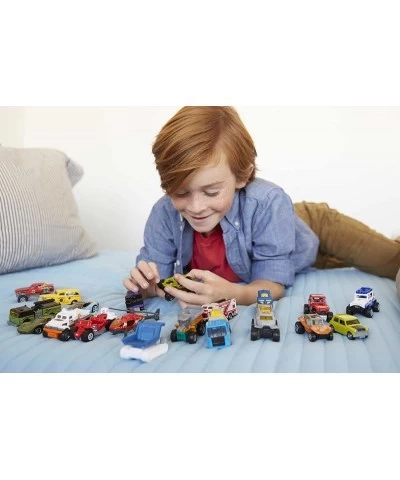 Online 20-Pack 20 1:64 Scale Toy Cars & Trucks Realistic & Authentic Decos Rolling Wheels Toy for Collectors & Kids 3 Years O...