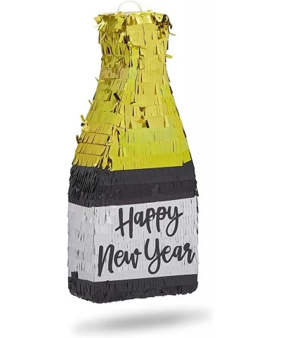 Happy New Year Small Champagne Bottle Piñata NYE Party Decor (16.5 x 7 x 3 Inches) $31.68 Piñatas