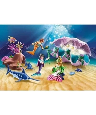 Mermaid Pearl Shell Nightlight $99.57 Play Figure Playsets