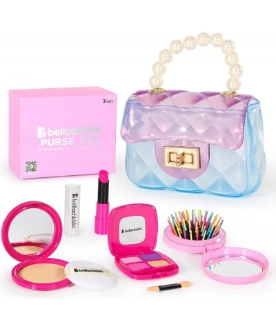 Purse for Little Girls- Kids Makeup Kit for Girls Princess Play Purse Toy with Cosmetics Accessories Pretend Play Toys for Gi...