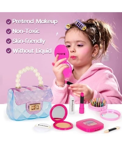 Purse for Little Girls- Kids Makeup Kit for Girls Princess Play Purse Toy with Cosmetics Accessories Pretend Play Toys for Gi...