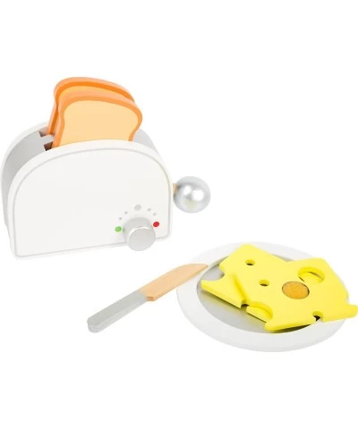 wooden toys Breakfast Set Including Toaster Toast and Much More a Complete playset for Play Kitchens Designed for Children Ag...