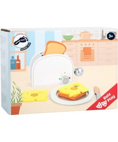 wooden toys Breakfast Set Including Toaster Toast and Much More a Complete playset for Play Kitchens Designed for Children Ag...