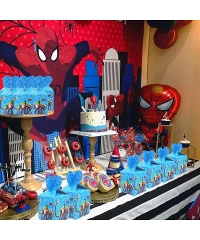 16Pcs Spidey Amazing Friends Birthday Party Gift Boxes Kids Party Favors Give Aways Decoration for Spidey Themed Birthday Par...